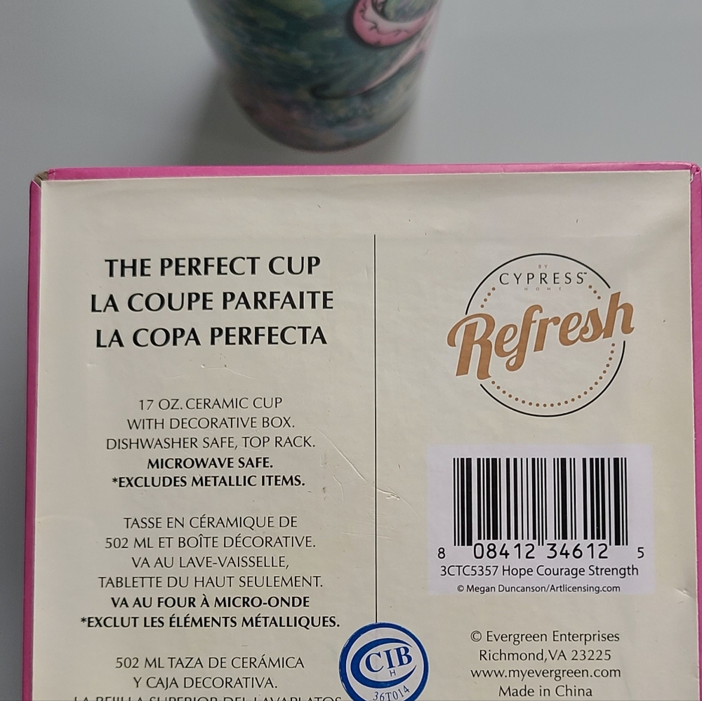 Breast cancer mug - Picture 6 of 7